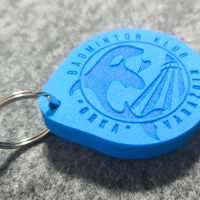 JEDNOBOJNI PRIVJESAK OD EVA GUME 9 mm